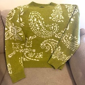 Triple J. Ranchwear Paisley Sweater - S